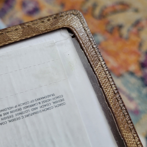 Coach Brown Card Holder | Used, See Images - Picture 5 of 7